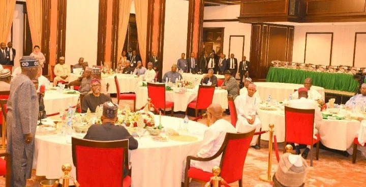 Ramadan Iftar:Tinubu hosts Governors, Ministers, Urges them to Focus On The Poor, Vulnerable