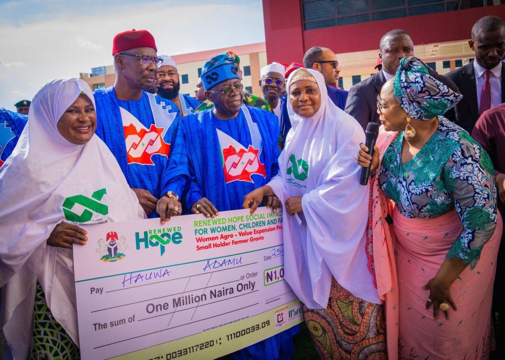 Tinubu Launches Renewed Hope Social Impact Program for Women, Children