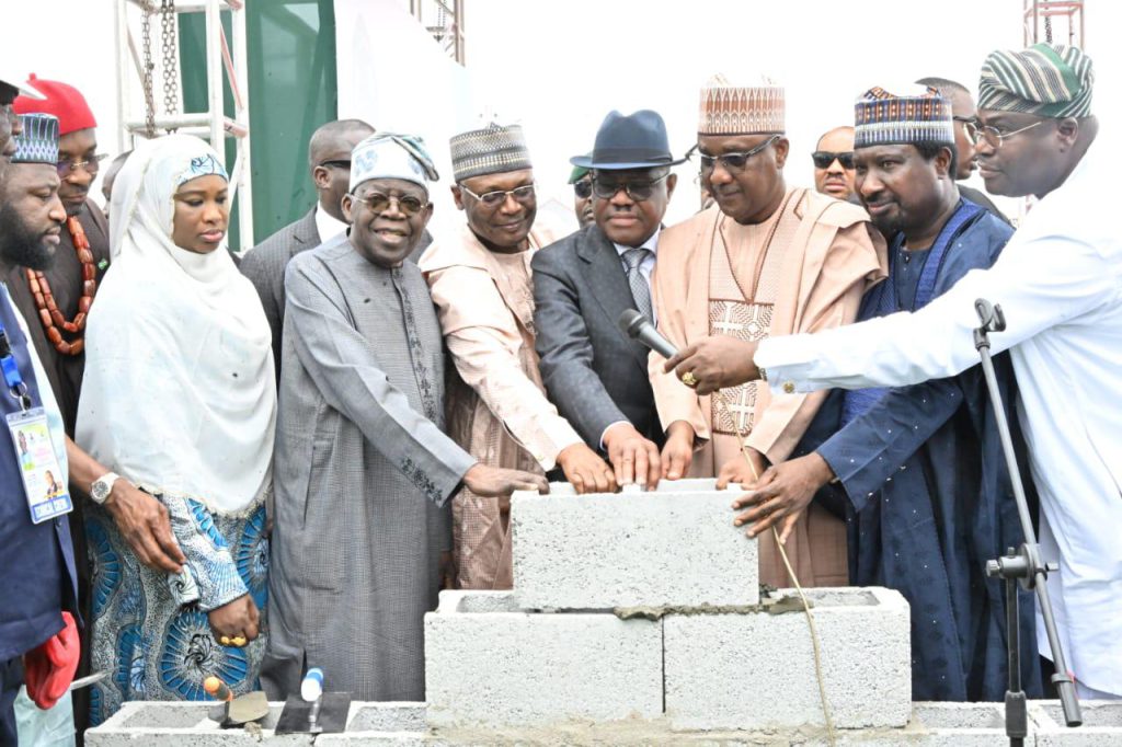 Tinubu flags off construction of INEC annex office in Abuja