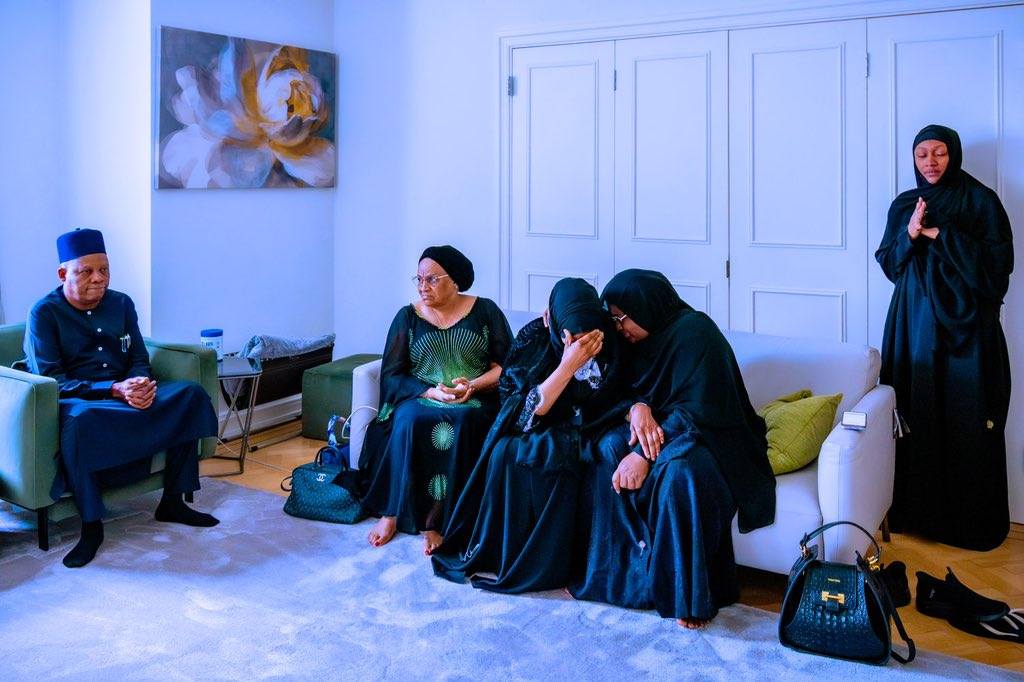 VP Kashim Shettima and Gbajabiamila pay condolence visit to ex-President, Buhari’s family in London