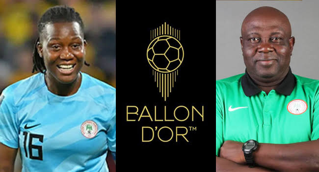 Ballon d’Or: Nnadozie, Madugu Nominated For Best Goalkeeper, Women’s Team Coach Awards