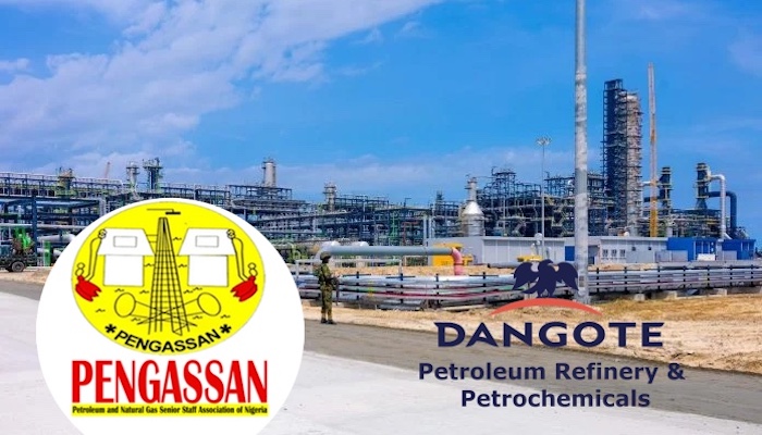 PENGASSAN Orders Shutdown Of Gas, Crude Supply To Dangote Refinery