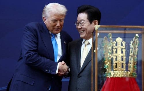 South Korea Awards President Trump Highest Honor and Replica Gold Crown