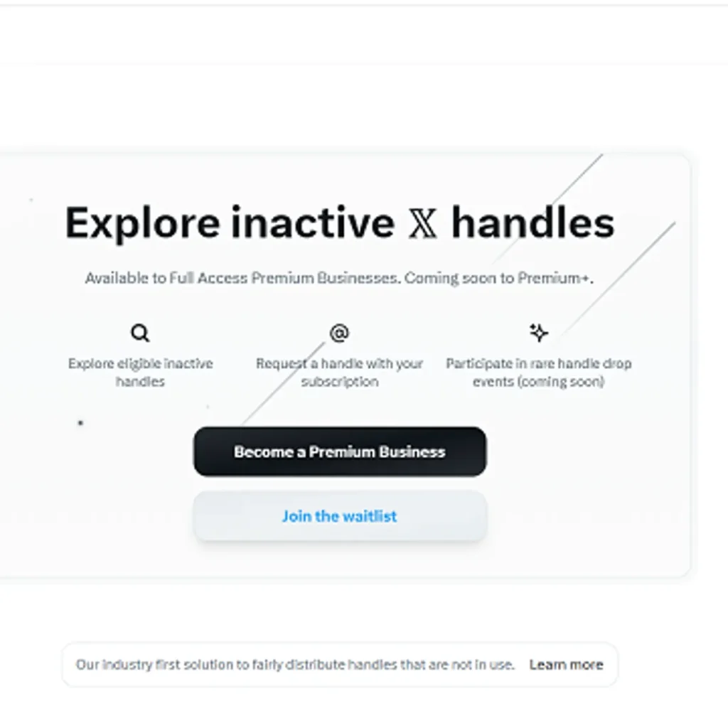 Elon Musk X to Launch ‘Handle Marketplace’ for Premium Users to buy Inactive Usernames