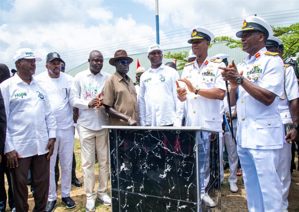 Navy Chief Commissions 9 NDDC Projects in Bayelsa