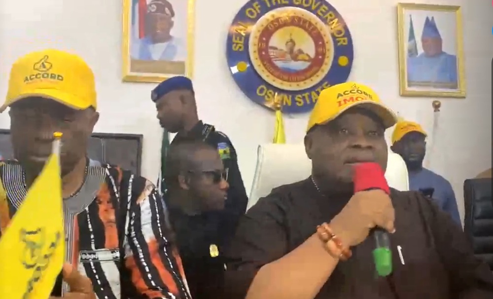 Gov Adeleke officially joins Accord Party