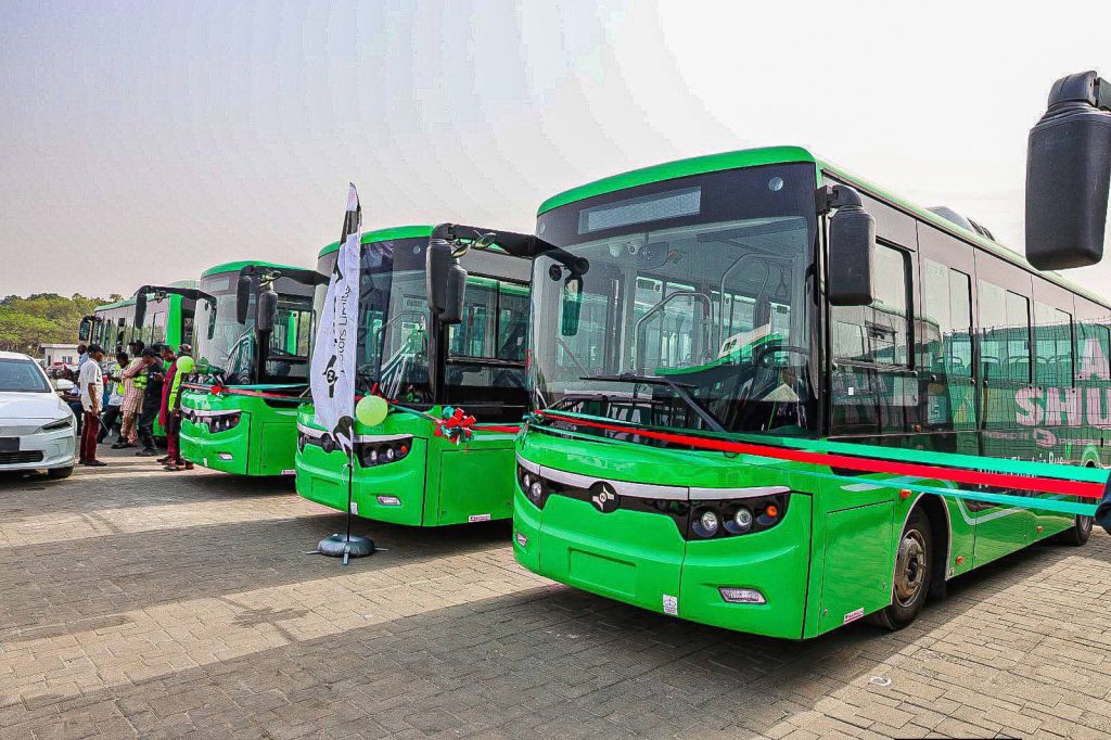 FAAN launches electric shuttle buses for net-zero carbon emissions