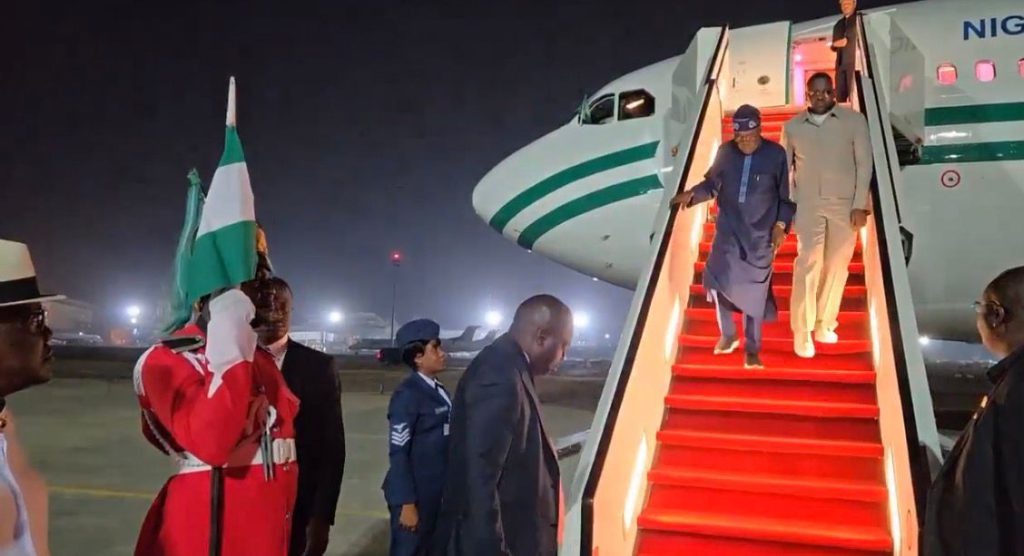 President Tinubu returns to Abuja after state visit to Turkey