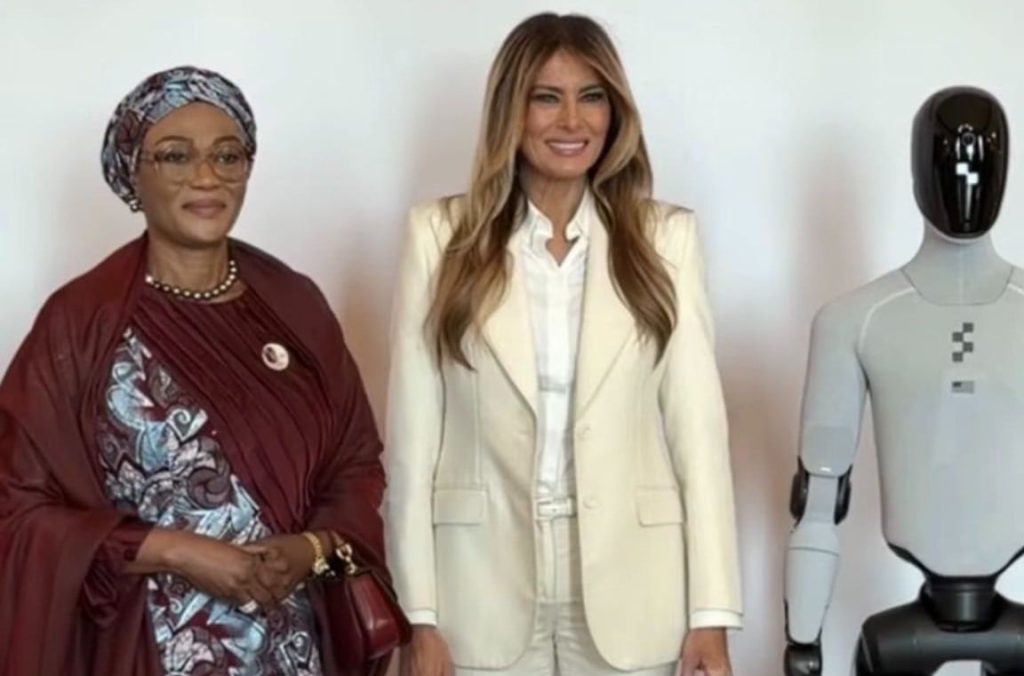 First Lady Oluremi Tinubu meets Melania Trump at White House summit on AI, Education