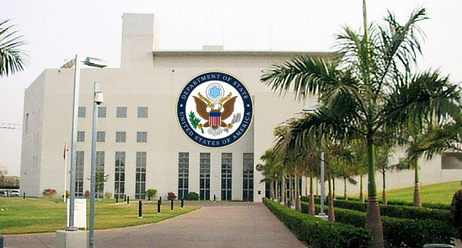 US Embassy Cancels Visa Appointments In Abuja, Warns citizens of Possible Protests Over Iran Conflict