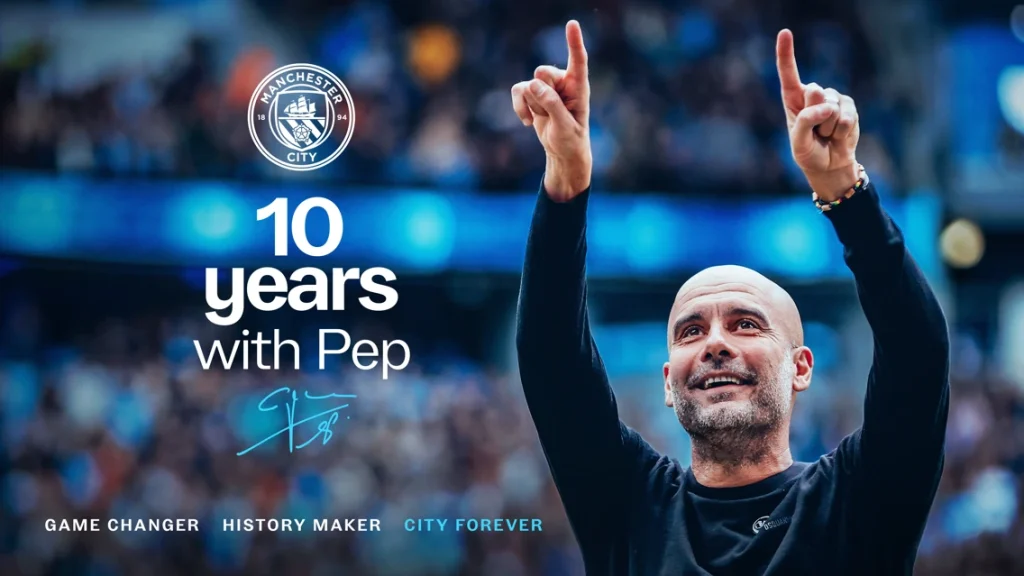 Guardiola to step down after incredible decade as City Manager