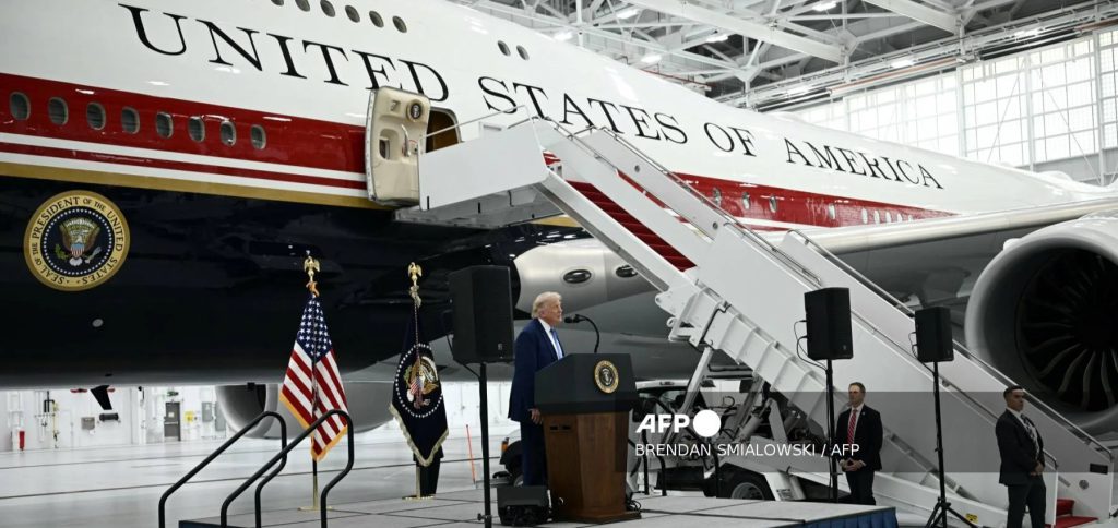 President Trump unveils new Air Force One jet gifted by Qatar, calls it ‘flying White House.’