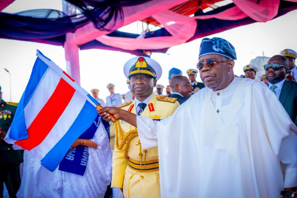 ‘You’ve Eradicated Piracy, Curtailed Crude Oil Theft,’ Tinubu Lauds Nigerian Navy