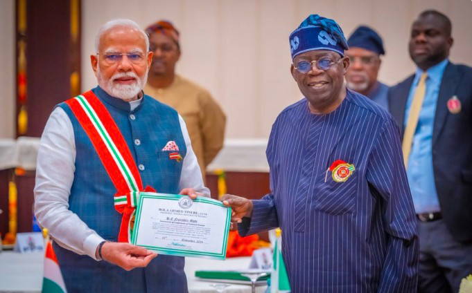 Tinubu congratulates Modi on becoming India’s longest-serving elected Prime Minister