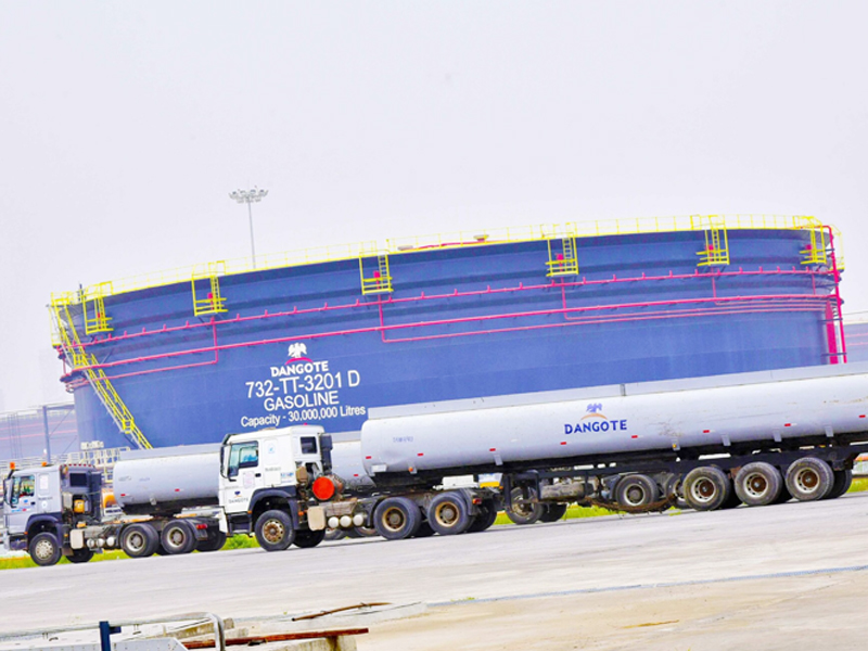 Dangote refinery fixes petrol price at $0.779 per litre in new pricing template