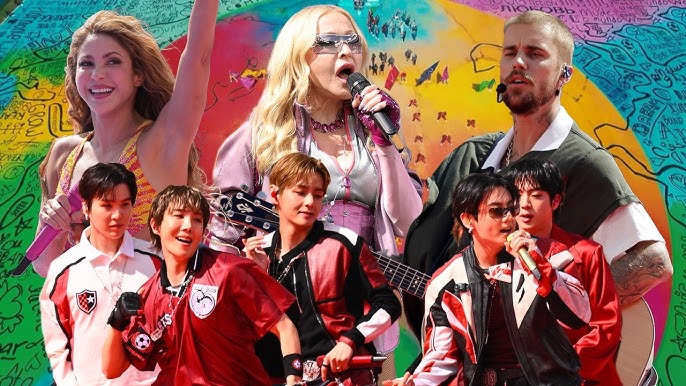 Burna Boy, Shakira, BTS, Others Wow Fans At Historic FIFA’s First-Ever World Cup Final Halftime Show