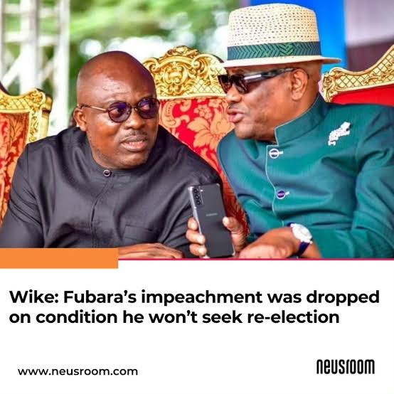 Gov Fubara declares support for Wike-led coalition, backs Tinubu’s re-election bid