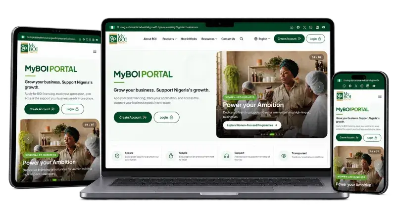 Bank of Industry Launches Digital Portal To Simplify Access to Loans for Nigerian Businesses