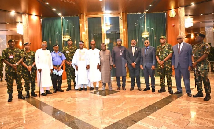 Tinubu Meets Service Chiefs Over 2027 Election Security, Orders Rescue Of Kidnap Victims Nationwide