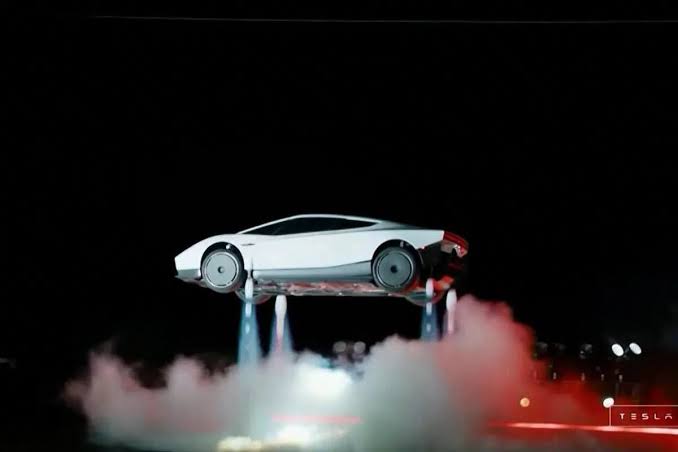 Elon Musk reveals ‘World’s first flying car’ at Tesla event